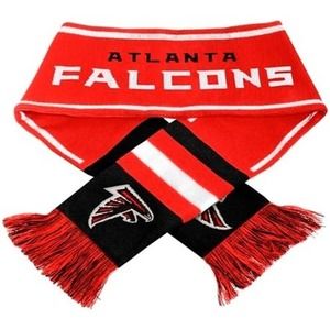 2013 NFL Football Team Logo Wordmark Scarf (Atlanta Falcons)